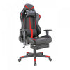 TygerClaw Chaise de Gaming en Tissu avec Coussin Lombaire et Repose-jambes