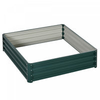 Outsunny Parterre De Fleur Carre Potager De Jardin Jardinieres Bac A Fleurs Panneaux Modulables En A