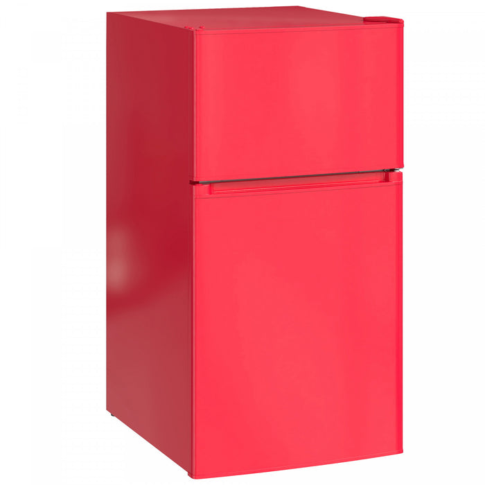 HOMCOM Mini-refrigerateur de 3,2 pi³ avec congelateur, portes reversibles