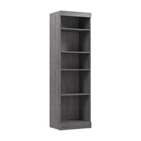 Organisateur de garde-robe Pur de Bestar de 25 po (L) - gris écorce