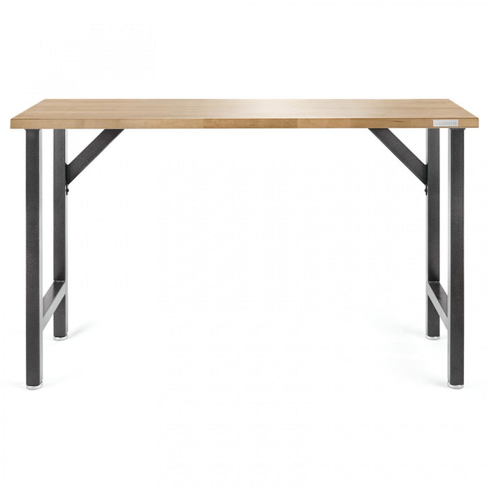 Établi modulaire de 66,5 po de largeur en bois franc de Gladiator - granite martelé