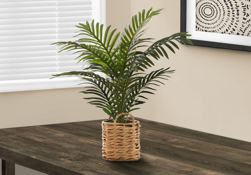Plante artificielle palmier 24 po