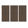 Rivington Modern 38" Bookcase Cabinet in Walnut - Set of 3 | Armoire bibliotheque moderne Rivington 38" en noyer - Ensemble de 3