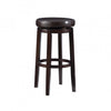 Tabouret bar Maya en similicuir - brun
