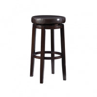 Tabouret bar Maya en similicuir - brun