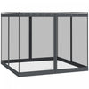 Outsunny Gazebo Mosquito Netting Replacement, 4-panel Canopy Screen Walls With Zipper For 10' X 10' |Outsunny 4 Parois Laterales Pour Pavillon De Jardin Universel En Maille Avec 4 Panneaux, Fermetures