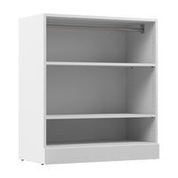 Petit organisateur de garde-robe Versatile de Bestar de 36 po (L) - blanc