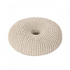 Murphy Upholstered Pouf,100% Cotton - Beige | Pouf Rembourré Murphy, 100 % Coton - Beige
