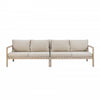 Teagon Natural Beige Outdoor Patio Loveseat - Set of 2|Causeuse Teagon de couleur beige et naturelle pour la terrasse à l’extérieur - ensemble de 2