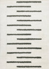 Carpette douce Taylor à motifs de lignes - 5 pi 3 po x 7 pi 7 po