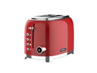 Salton grille pain numeriques NuRetro 2 tranches - cerise cosmique