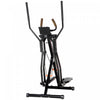Soozier Gazelle Glider Air Walker Exercise Machine Elliptical Trainer With Four Resistance Levels, L|Soozier Fitness Machine Elliptique Avec Quatre Niveaux De Resistance, Ecran Lcd, Capteur De Frequenc