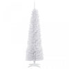 Homcom 6ft Pencil Artificial Christmas Tree With 390 Branches|Homcom Arbre De Noel Artificiel En Forme De Crayon De 6 Pieds Avec 390 Branches