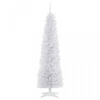 Homcom Arbre De Noel Artificiel En Forme De Crayon De 6 Pieds Avec 390 Branches