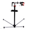 Homcom Bike Repair Stand Adjustable 47" To 75" Tool Tray Bicycle Cycle Rack Work|Homcom Pied D'atelier Velo Reparation Support Pied De Montage Pivotant 360Ḟ Hauteur Reglable Argent
