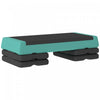 Soozier Step d'Aerobic Reglable, 3 Niveaux avec Elevateurs 10,5 cm, 15,5 cm, 20,5 cm, Vert