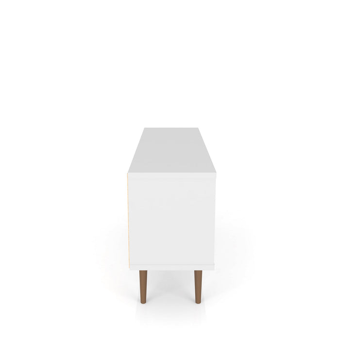 Meuble pour téléviseur Liberty de Manhattan Comfort de 53,14 po de style moderne du milieu du 20e siècle 