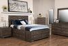 Yorkdale Grey Chest - {Contemporary} style Chest in Alabaster Oak {Engineered Wood}