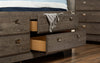 Yorkdale Grey 6-Piece Queen Storage Bedroom Package