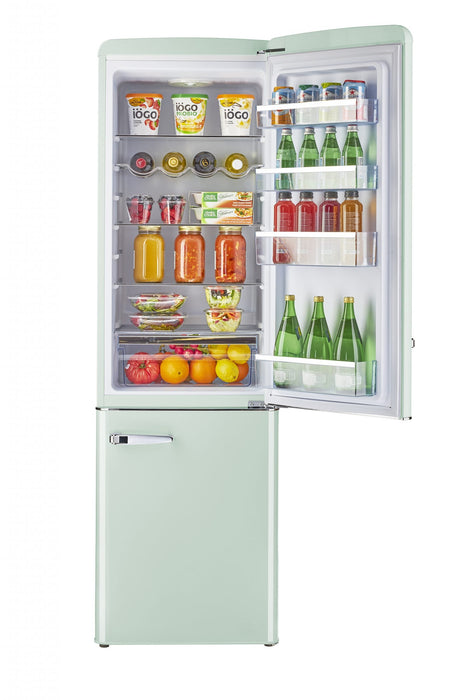 Réfrigérateur Classic Rétro par Unique de 9 pi³ à congélateur inférieur - UGP-275L LG AC