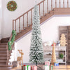 HOMCOM 9' Artificial Christmas Tree with Realistic Branches Green