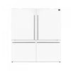 Forno Milano 60-Inch Side-by-Side Refrigerator in White, 34.4 cu.ft - FFFFD1787-60WHT | Refrigerateur cote a cote Milano de 60 po, blanc, 34,4 pi³ - FFFFD1787-60WHT