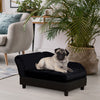 Pawhut Pet Sofa Dog Couch Chaise Lounge Pet Bed With Storage Function Small Sized Dog Various Cat Sp|Pawhut Canape Pour Animal De Compagnie, Canape Pour Chien, Lit Sureleve Pour Animal De Compagnie Ave