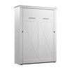 Bestar Key West 63 W Full Murphy Bed - Pure White Oak|Lit double escamotable Key West de Bestar de 63 po (L) - blanc chêne solide