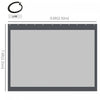 Outsunny Gazebo Mosquito Netting Replacement, 4-panel Canopy Screen Walls With Zipper For 10' X 10' |Outsunny 4 Parois Laterales Pour Pavillon De Jardin Universel En Maille Avec 4 Panneaux, Fermetures