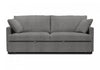 Sleeper Sofa, 78" Length, Convertible Sofa Bed, Light Grey Fabric, Contemporary, Modern Sleeper Sofa | Canape Lit Convertible, 78" Longueur, Tissu Gris Clair, Contemporain, Moderne