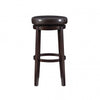 Maya Faux Leather Barstool - Brown|Tabouret bar Maya en similicuir - brun
