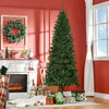 Homcom 7ft Artificial Christmas Tree, Xmas Tree With 865 Branch Tips, Green|Homcom Arbre De Noel Artificiel De 7 Pieds Avec 865 Pointes De Branches