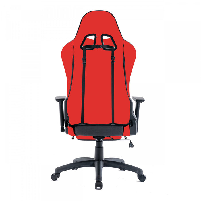 TygerClaw Chaise de Gaming avec Coussin Lombaire et Repose-jambes