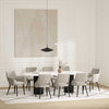 Tremont Modern 8-Piece Dining Chair Set in Stone Gray | Ensemble de 8 chaises de salle a manger Tremont Modern en gris pierre