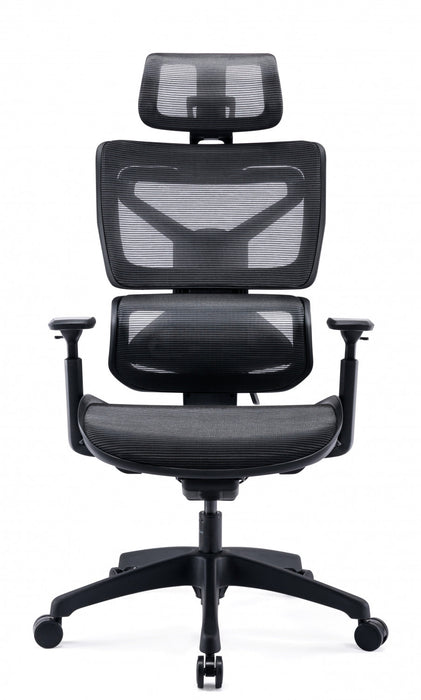 TygerClaw Fauteuil de Bureau Ergonomique en Maille a Dossier Haut