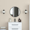 Halpert Black 24" Mirror|Miroir Halpert de 24 po noir