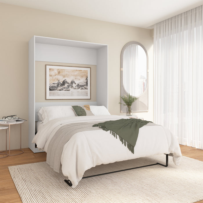 Lit double escamotable Claremont de Bestar - blanc
