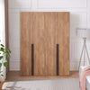 Lee Modern 32" Wardrobe Closet in Golden Brown - Set of 2 Armoire | Armoire Lee Modern 32" en brun dore - Lot de 2