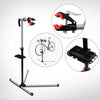 Homcom Bike Repair Stand Adjustable 47" To 75" Tool Tray Bicycle Cycle Rack Work|Homcom Pied D'atelier Velo Reparation Support Pied De Montage Pivotant 360Ḟ Hauteur Reglable Argent