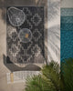Esina Transitional 6'6" x 9'0" Area Rug in Black Indoor Area Rug | Tapis Transitionnel Esina 6'6" x 9'0" en Noir