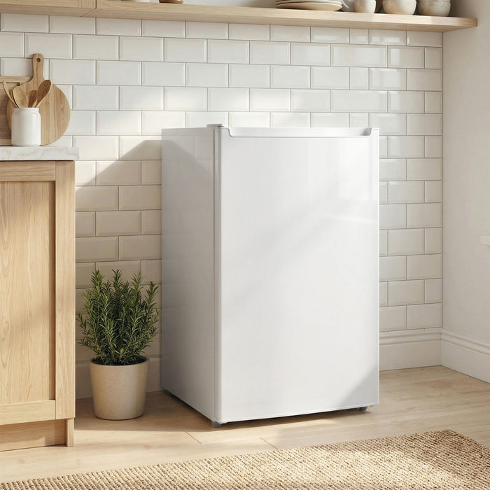 HOMCOM Mini congelateur compact de 2,1 pi³ avec temperature reglable, blanc