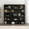 Rivington Modern 28" Open Bookcase in Black - Set of 3 | Bibliotheque ouverte moderne Rivington 28" en noir - Ensemble de 3