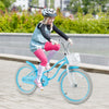 Prorider 20" Kids Bike With Height Adjustable Handlebar & Seat Hand Brake & Coaster Brake Blue