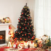 Homcom 6ft Artificial Christmas Tree With 928 Realistic Branch Tips|Homcom Arbre De Noel Artificiel De 6 Pieds 928 Branches Realistes