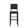 Monaco Faux Leather Barstool - Espresso|Tabouret bar Monaco en similicuir - espresso