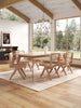 Hamlet Industry Chic Wood Dining Chair in Natural - Set of 4 | Chaise de salle a manger en bois style industriel chic Hamlet en naturel - Lot de 4
