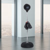 Soozier Punching Bag for Adults with 49.6"-56.7" Adjustable Height, Black