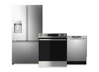 Ensemble de 3 électroménagers Hisense pour la cuisine - acier inoxydable - HI07KPK3
