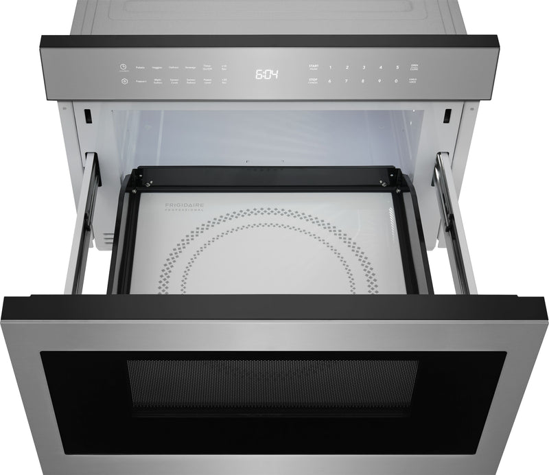 Tiroir four à micro-ondes encastré Frigidaire Professional de 1,2 pi3 - acier inoxydable - UMBW2411AS
