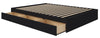 Nordika Full Storage Platform Bed - Black | Lit plateforme double Nordika avec rangement - noir | D08HF6WW